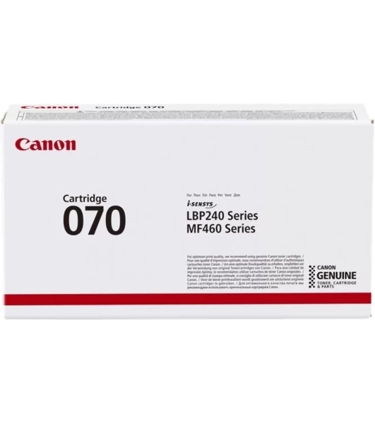 Картридж лазерный Canon CRG 070 BK черный (3000 стр) для Canon MF240/460 series