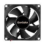 Вентилятор 12В DC ExeGate ExtraPower EP08025H2P (80x80x25 мм, Hydraulic bearing (гидродинамический), 2pin, 2800RPM, 24dBA), фото3