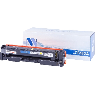 Картридж лазерный NVPrint совместимый для LJ Pro M477fdn/M477fdw/M477fnw/M452dn/M452nw CF412A Yellow (2300k)