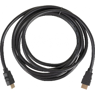 Кабель соединительный аудио-видео HDMI (m)/HDMI (m) 3м. феррит.кольца позолоченные контакты черный (NO NAME)