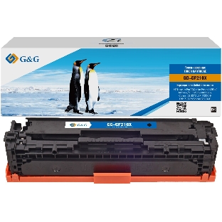 Картридж лазерный G&G GG-CF210X черный (2400 стр.) для HP LJ Pro 200 color Printer M251n/nw/MFP M276n/nw, Canon LBP-7100Cn/7110Cw