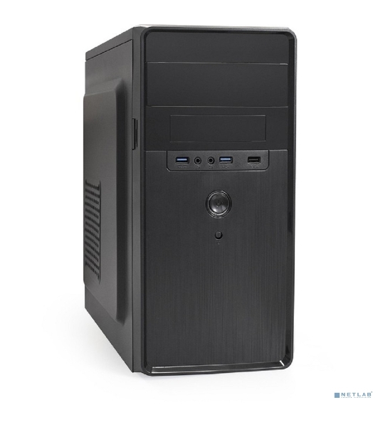 Компьютерный корпус Minitower ExeGate EX286429RUS BA-309U2 (mATX, без БП, 1хUSB+2хUSB 3.0, HD аудио, черный)