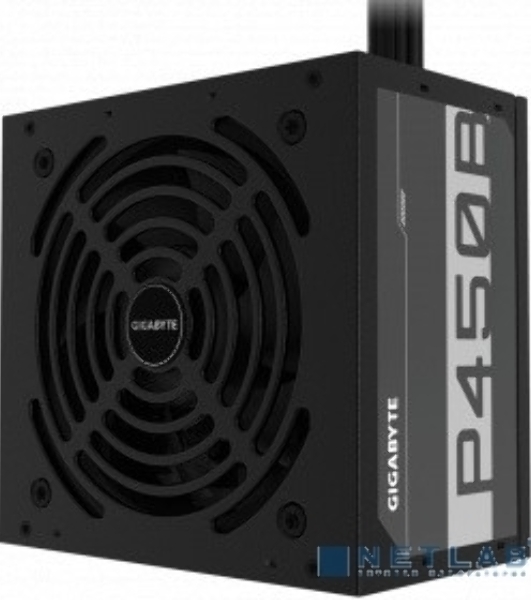 Блок питания Gigabyte GP-P450B, 450Вт, 80 PLUS Bronze, 120мм, черный