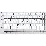 Клавиатура для ноутбука Toshiba Satellite A200 A210 A300 M300 L300 M500 M505 серебристая, фото2