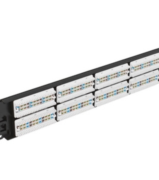 Патч-панель Lanmaster LAN-PPL48U5E 19' 2U 48xRJ45 кат.5e UTP
