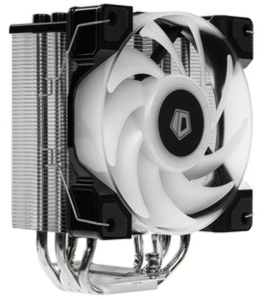 Кулер ID-Cooling SE-214-XT DF ARGB черный 120мм алюминий/медь 1500rpm 27db 4-pin 180W 150мм