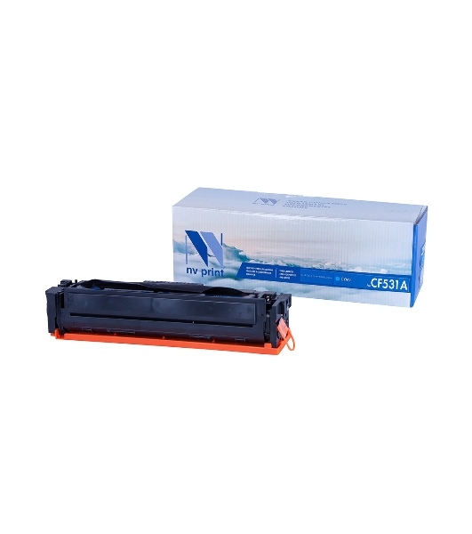 Картридж лазерный NVPrint совместимый HP CF531A Cyan для Color LaserJet Pro MFP M180n/M181fw (900k)