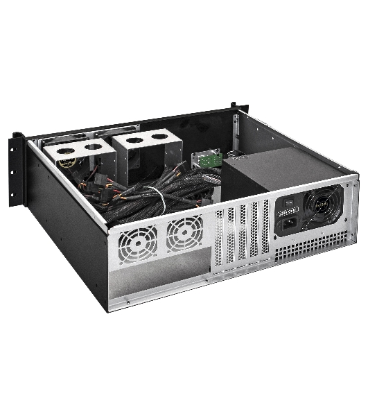 Серверный корпус ExeGate Pro 3U390-11 (RM 19', высота 3U, глубина 390, БП 400ADS, USB)