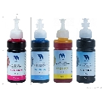Чернила NVPrint универсальные на водной основе для аппаратов Epson, комплект 4 цвета по 100 мл, фото2
