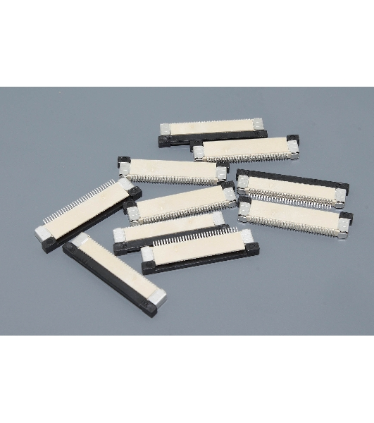 Разъем FPC Half Coverage Bottom Contact 0.5K-BX-32PWB 32 pin высота 2мм шаг 0,5мм 10 шт