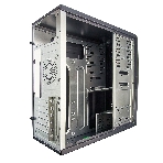 Компьютерный корпус ExeGate EX280388RUS Miditower ExeGate CP-604 Black, ATX, (CP450W, 80мм), 2хUSB, Audio, фото3