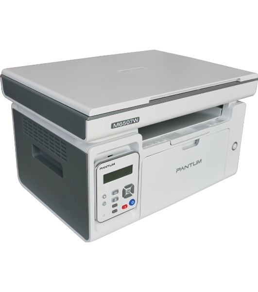 МФУ лазерное Pantum M6507W, A4, ч/б, печ. до 22 стр/мин., скан. до 8.5 стр/мин., 1200 x 1200 dpi, USB, Wi-Fi