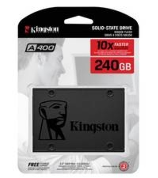 Накопитель SSD Kingston A400, 240Gb, SATA III, 2.5', R/W 500/350