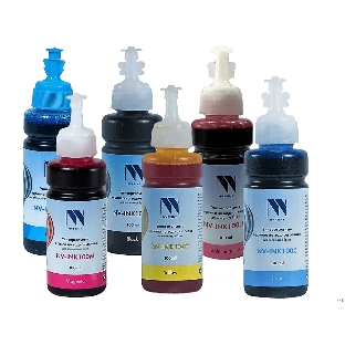 Чернила NVPrint универсальные на водной основе для аппаратов Epson, комплект 6 цветов по 100 мл