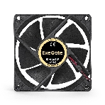 Вентилятор для корпуса ExeGate EX08025S2P черный, 80 мм, 2200 об/мин, 22.5 дБ, 2 pin, фото5