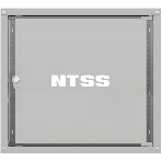 Шкаф коммутационный NTSS LIME (NTSS-WL9U5545GS) настенный 9U 550x450 мм пер. дв. стекл несъемн. бок. пан. 30 кг серый 110 град., фото5
