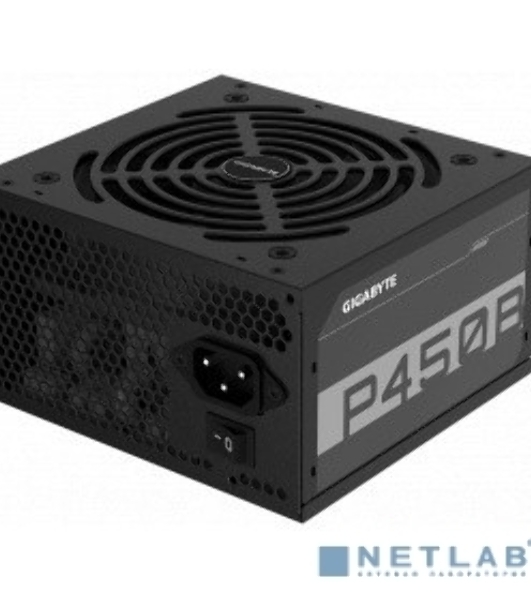 Блок питания Gigabyte GP-P450B, 450Вт, 80 PLUS Bronze, 120мм, черный