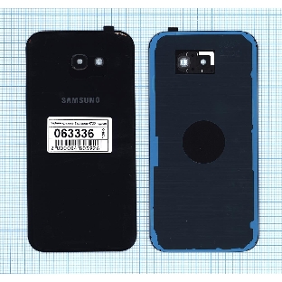 Задняя крышка для Samsung A720 Galaxy A7 (2017) черный