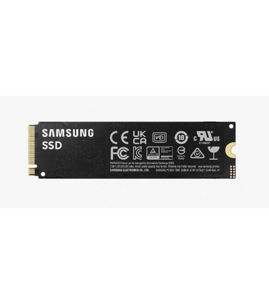 Накопитель SSD Samsung 990 PRO, 1000Gb, PCIe 4.0 x4, M.2 2280, NVMe, R/W 7450/6900