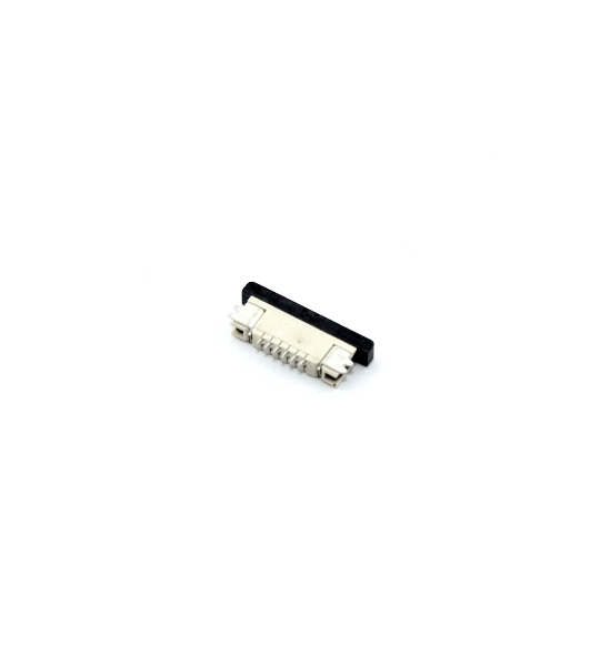 Разъем FPC Half Coverage Top Contact 0.8K-BS-6PWB 6 pin высота 2мм шаг 0,8мм