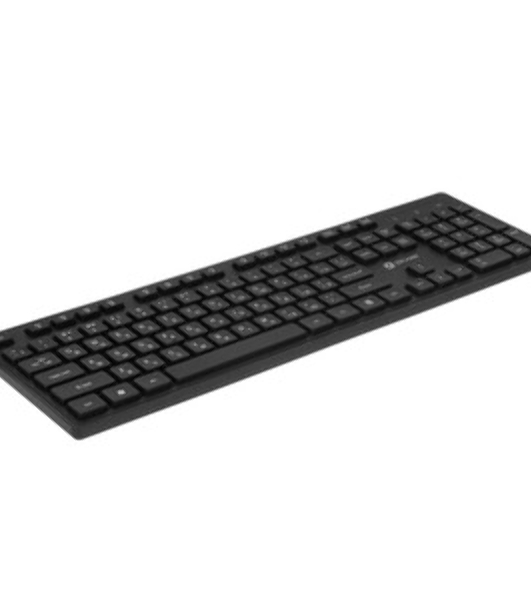 Комплект клавиатура+мышь Oklick S275W беспроводной, USB, 1600 DPI, чёрный