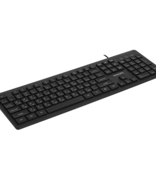 Клавиатура Philips SPK6264 проводная, USB Type-A, чёрный