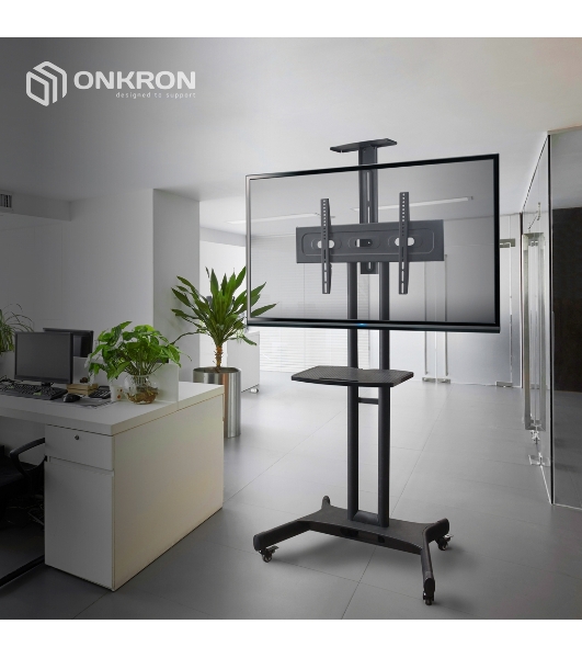 Мобильная стойка ONKRON TS1551 черный