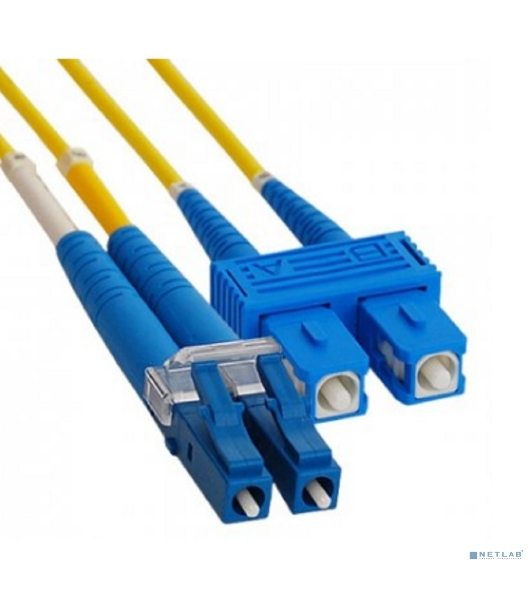 Патч-корд оптический переходной Rexant (SM), 9/125 (OS2), LC/UPC-SC/UPC, (Duplex), LSZH, 2м