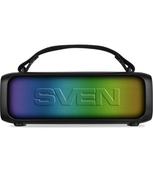 Портативная колонка SVEN PS-235 черный 12W 2.0 BT 3600mAh