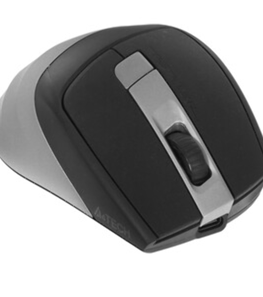 Мышь беспроводная A4Tech Fstyler FB35C серый/черный, 2000 dpi, радиоканал, Bluetooth, USB, кнопки - 6