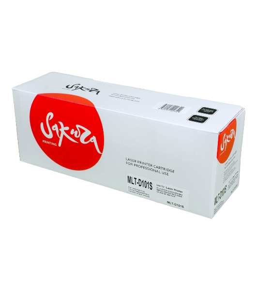 Картридж лазерный Sakura MLTD101S для Samsung ML-2160/65/67/68/SCX-3400/05/07, черный, 1500 к.