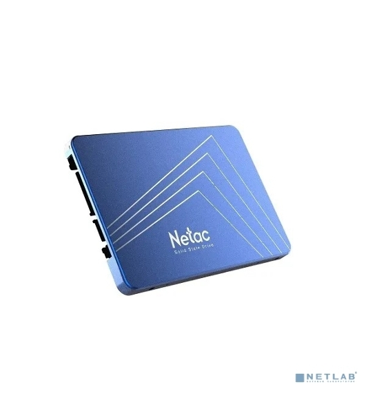 Накопитель SSD Netac N600S, 512Gb, SATA III, 2.5', R/W 540/490