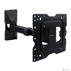 Кронштейн Kromax DIX-17 BLACK (для LED/LCD телевизоров 22'-55', max 30 кг, настенный, 4 ст свободы, наклон ±15°, поворот 180°, от стены 63-300 мм, max VESA 400x400 мм, вращение экрана ±5°, съемная монтажная пластина, кабель-канал, 5 шт/уп.), фото4