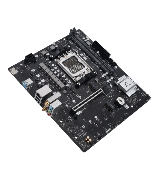 Материнская плата ASUS A620M-F GAMING WIFI, AM5, AMD A620, 2xDDR5, 2xM.2, 1xPCIe 4.0 x16, 1xHDMI, 1x2.5Gb LAN, Wi-Fi 6E, Bluetooth 5.3, 2xUSB-A 5Gbps, 2xUSB-A 2.0, 3x3.5 мм, 7.1, mATX