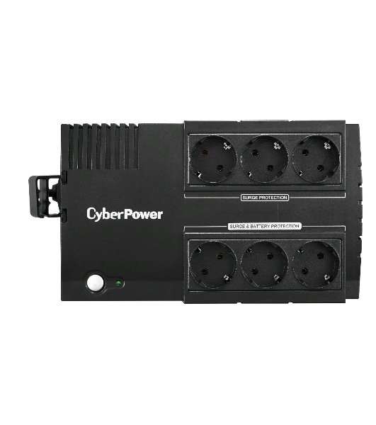 Источник бесперебойного питания CyberPower BS650E/650 ВА/390 Вт/8 х CEE 7 (евророзетка)