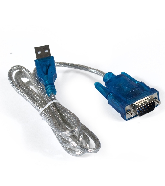 Кабель-адаптер ExeGate EX284950RUS USB 2.0-RS232 ExeGate EX-UAS-0.8 (Am/DB9M, 0,8м, крепеж разъема - винты)