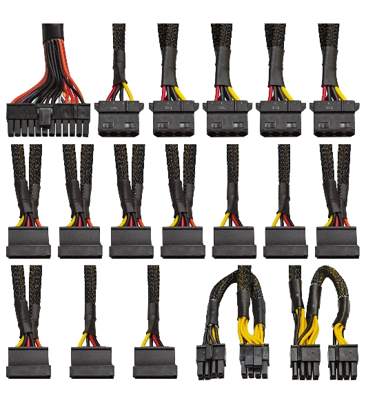 Блок питания серверный 1000W ExeGate ServerPRO-1000ADS (ATX, APFC, КПД 82% (80 PLUS), 2x8см fans, 24pin, 2x(4+
