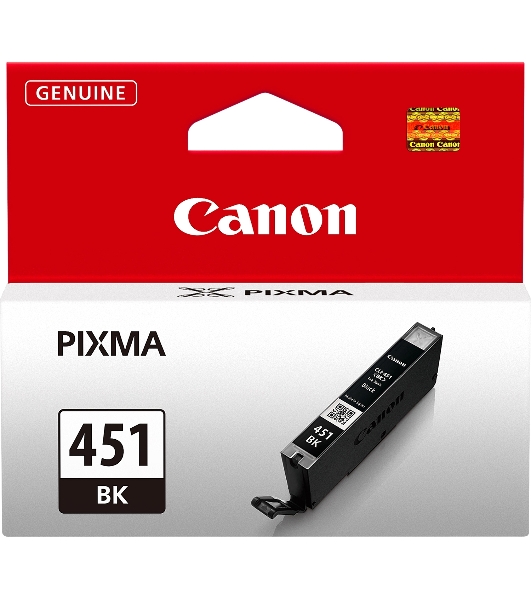 Картридж струйный Canon CLI-451Bk (6523B001) черный (337 стр. 7 мл) для Canon PIXMA iP7240/MG6340/MG5440