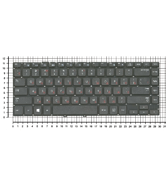 Клавиатура для ноутбука Samsung 355V4C-S01, черная