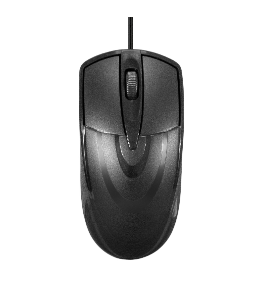 Мышь проводная ExeGate Professional Standard SH-8025 OEM черный, 1000 dpi, USB, кнопки - 3
