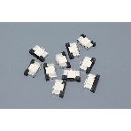 Разъем FPC Half Coverage Bottom Contact 0.5K-BX-6PWB 6 pin высота 2мм шаг 0,5мм 10 шт, фото 1