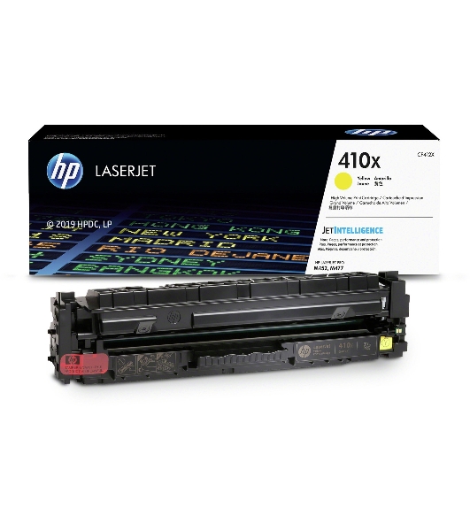 Тонер Картридж HP 410X CF412X желтый для HP LJ Pro M452/M477 (5000 стр.)