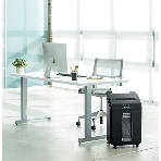 Шредер Fellowes AutoMax 100M (секр.P-4)/фрагменты/100лист./23лтр./скрепки/скобы/пл.карты, фото3