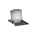 Переключатель KVM 16-портовый IP с ЖК-дисплеем Slideaway/ATEN SINGLE RAIL 16P PS/2-USB LCDKVMP 19INCH WIH IP, фото3