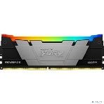 Оперативная память Kingston Fury Renegade, DDR4, 8Gb (1x8GB), 3200MHz, CL16, DIMM, с радиатором, серебристый, RGB, черный, фото4