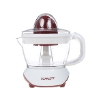 Соковыжималка Scarlett SC-JE50C06 белый/коричневый, цитрусовая, 25 Вт, 700 мл, механическое, фото12