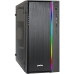 Компьютерный корпус Miditower ExeGate EVO-9211-500NPX (ATX, БП 500NPX с вент. 12см, с окном, 2хUSB+1хUSB3.0, HD аудио, черный, 1 вент. с RGb подсветкой), фото23