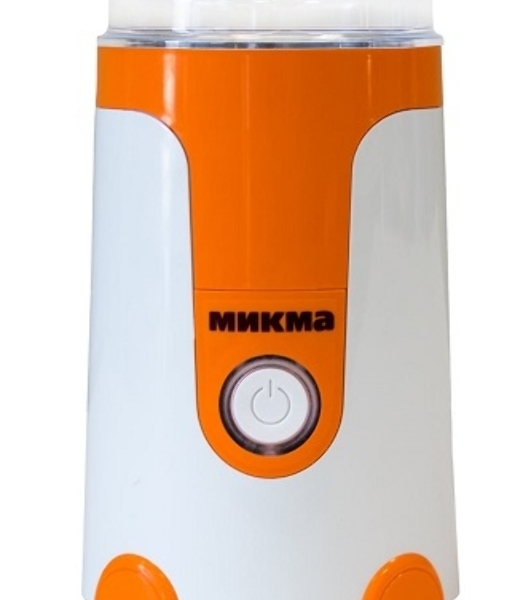 Кофемолка Микма ЭКМУИП 33 бело-оранжевая