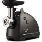 Мясорубка электрическая Moulinex ME682832 черный, 2000 Вт, 2.6 кг/мин, реверс, защита от перегрузки, насадки - 4, фото2
