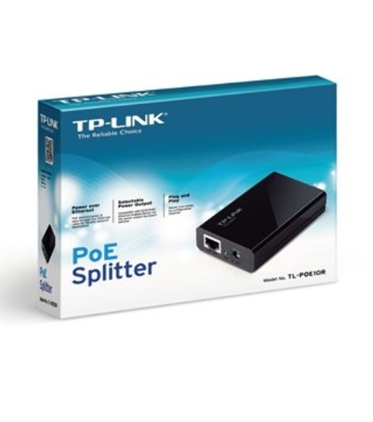 Сетевой адаптер TP-Link SMB TL-PoE10R Сплиттер PoE Data and Power carried over the same cable up to 100m, 5V/12V
